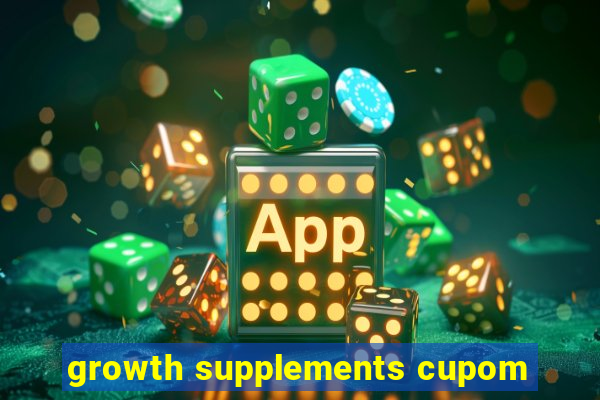 growth supplements cupom